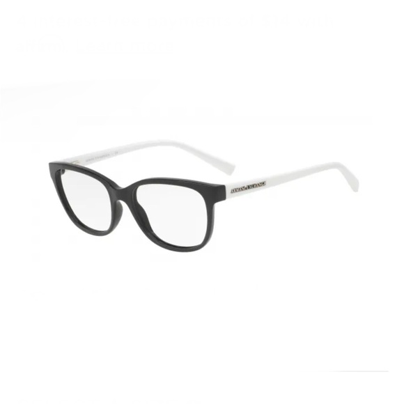 Armani Exchange Accessories - Armani Exchange Black and White Eyeglasses